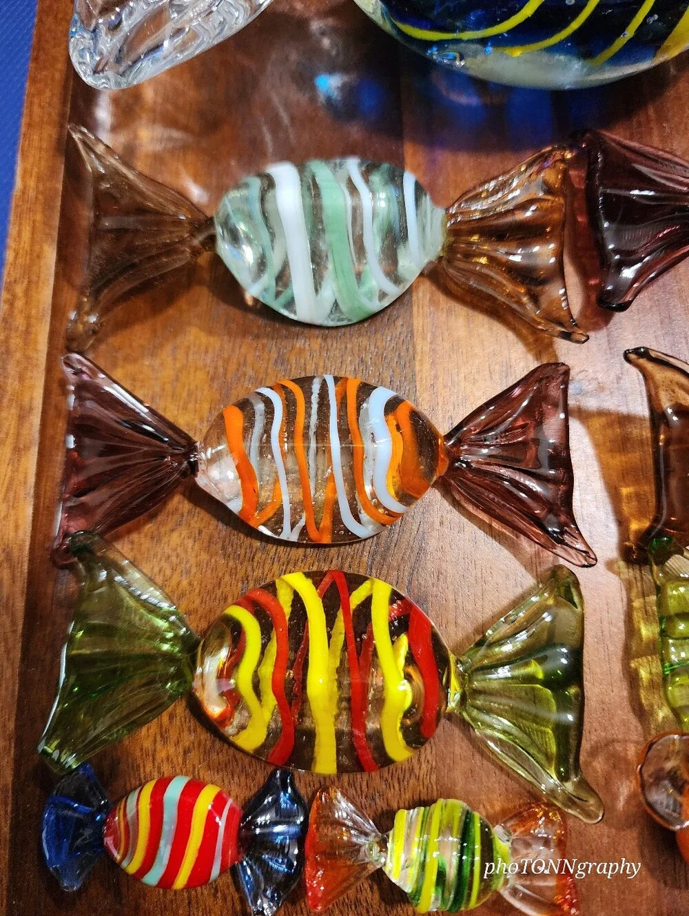 Vintage Authentic Murano Art Glass Candy Decorations